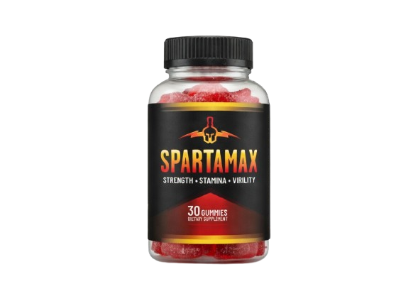 Spartamax male vitality gummies bottle - Strength, Stamina, Virility supplement
